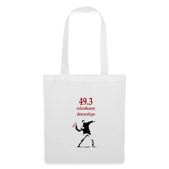 Réchauffement démocratique - Sac en tissu - blanc - Devant