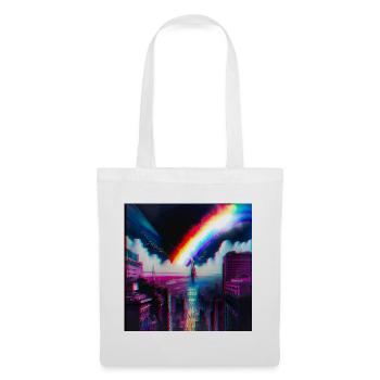 Rainbow City Art Futuristic - Tote Bag - white - Front