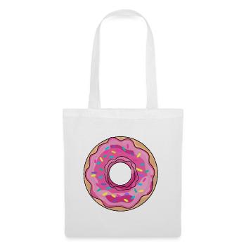 Donut - Stoffbeutel - Weiß - Vorne