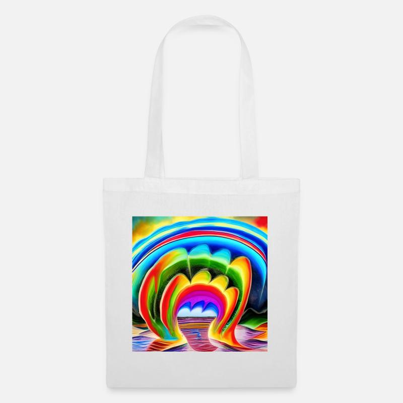 rainbow for artists - Tote Bag - white