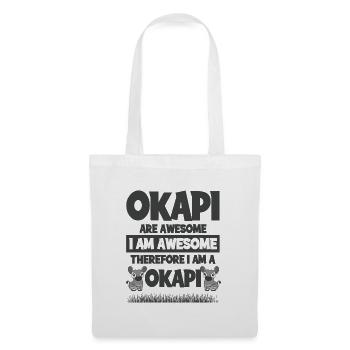 Okapi Design - Tote Bag - white - Front