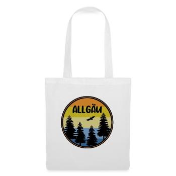 Allgäu - Stoffbeutel - Weiß - Vorne