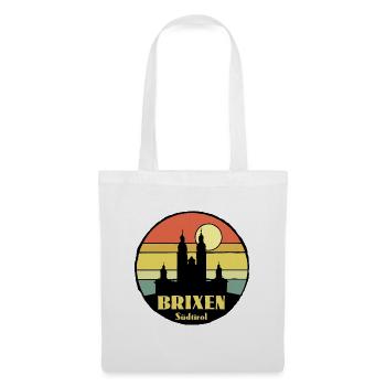 Brixen Südtirol - Stoffbeutel - Weiß - Vorne
