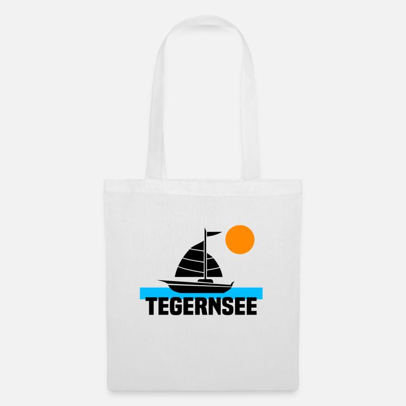 Tegernsee - Stoffbeutel - Weiß