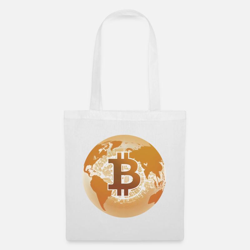 Bitcoin erobrer verden - Mulepose - hvid