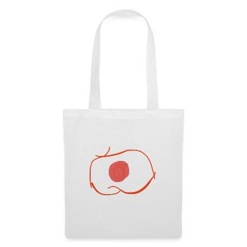 Red Artificial Eye - Tote Bag - white - Front