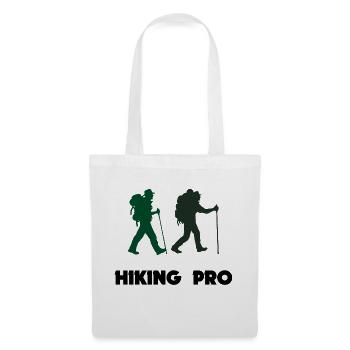 Mountain Peaks Mountain Hiking Statement Hiking Nature - Tote Bag - white - Front