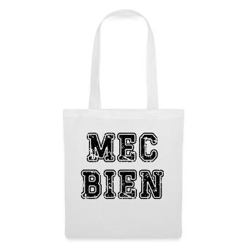 mec bien - Sac en tissu - blanc - Devant