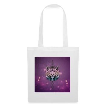 Wonderful colorful tiger - Tote Bag - white - Front