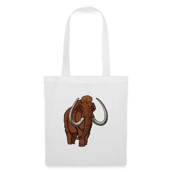 Mammoth colored - Tote Bag - white - Front