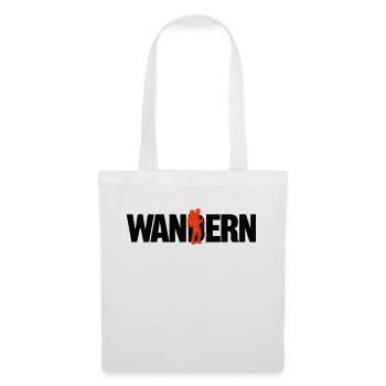 Bergwandern Wandern Berggipfel Statement Wanderer - Stoffbeutel - Weiß - Vorne