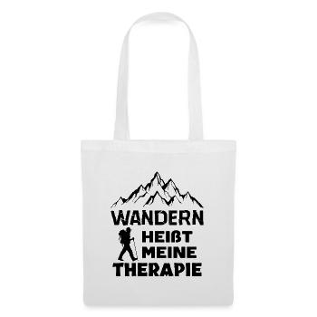 Bergwanderung Wanderung Wanderer Wandern Statement - Stoffbeutel - Weiß - Vorne
