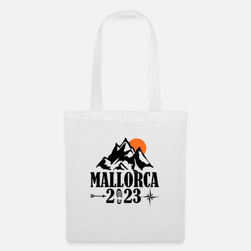 Mallorca 2023 - Stoffbeutel - Weiß