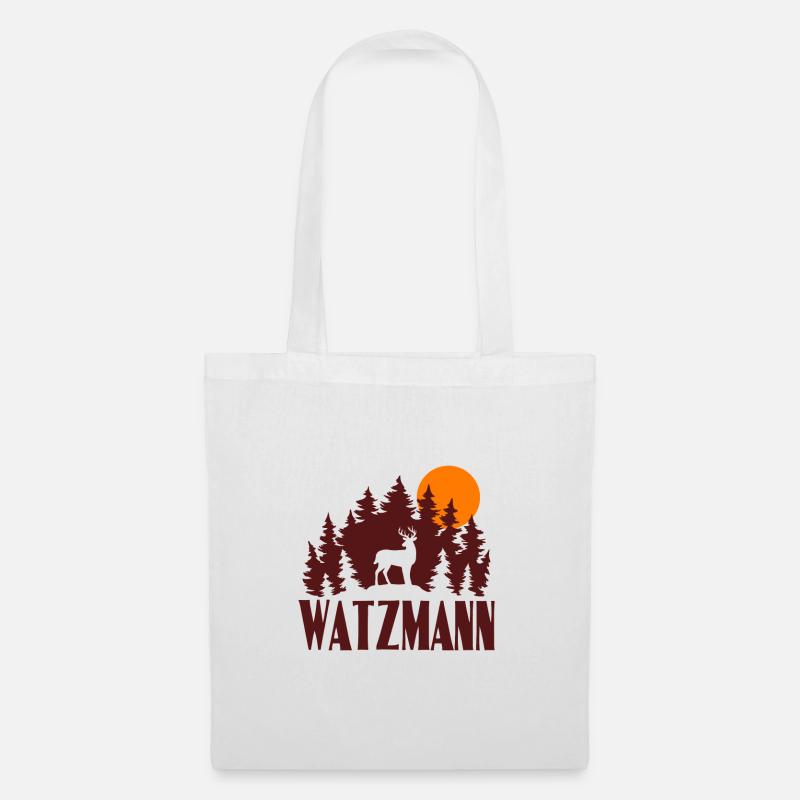 Watzmann - Stoffbeutel - Weiß