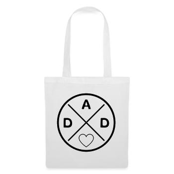 Meilleur papa - Sac en tissu - blanc - Devant
