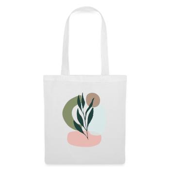 Minimalistic Boho Style - Stoffbeutel - Weiß - Vorne