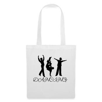 Dancing Dance Music - Stoffbeutel - Weiß - Vorne