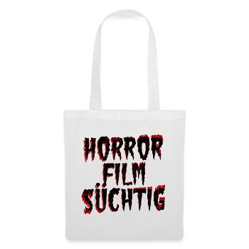 Kino Nacht Movies Filme Cineast Statement Serien - Stoffbeutel - Weiß - Vorne