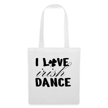 Danse Musique de danse - Sac en tissu - blanc - Devant