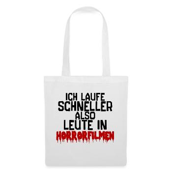 Fernsehabend Statement Movies Kino Nacht Filme - Stoffbeutel - Weiß - Vorne