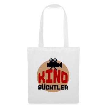 Kino Kamera Movies Statement Theater Filmabend - Stoffbeutel - Weiß - Vorne