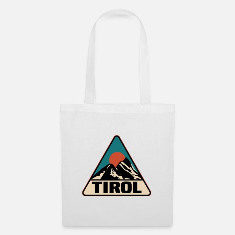 Tirol - Stoffbeutel - Weiß