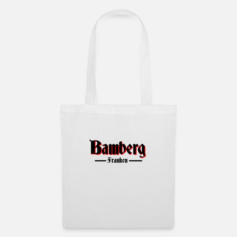Bamberg - Stoffbeutel - Weiß