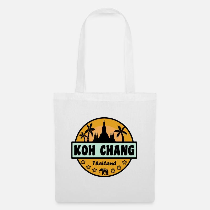 Koh Chang Thailand - Stoffbeutel - Weiß