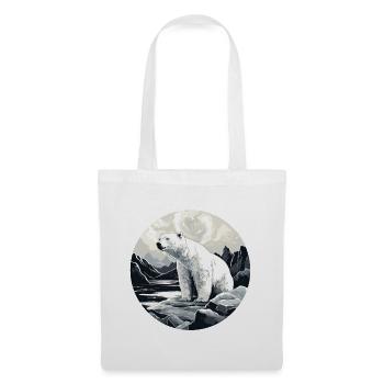 Polar bear - Tote Bag - white - Front