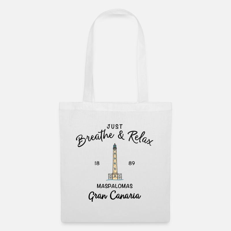 Gran Canaria, Relax, Maspalomas, Spain - Tote Bag - white