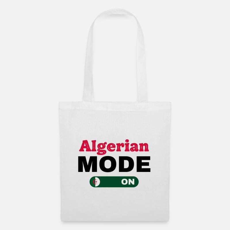 Algerian Mode ON - Tote Bag - white