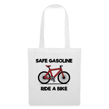 Durabilité Déclaration environnementale respectueuse de l’environnement - Sac en tissu - blanc - Devant