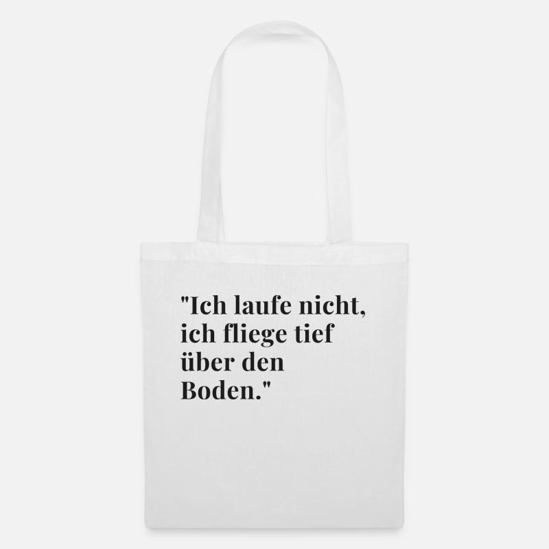 Wortspiele - Stoffbeutel - Weiß
