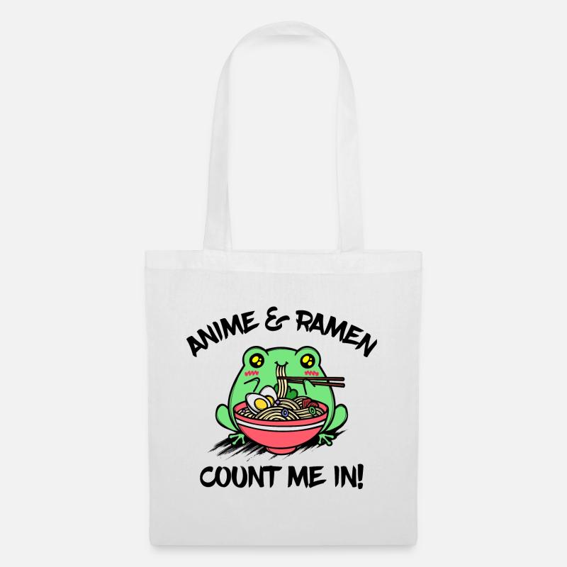 Manga Animation Anime Ramen Animation Statement - Tote Bag - white