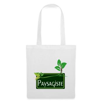 Paysagiste - Sac en tissu - blanc - Devant