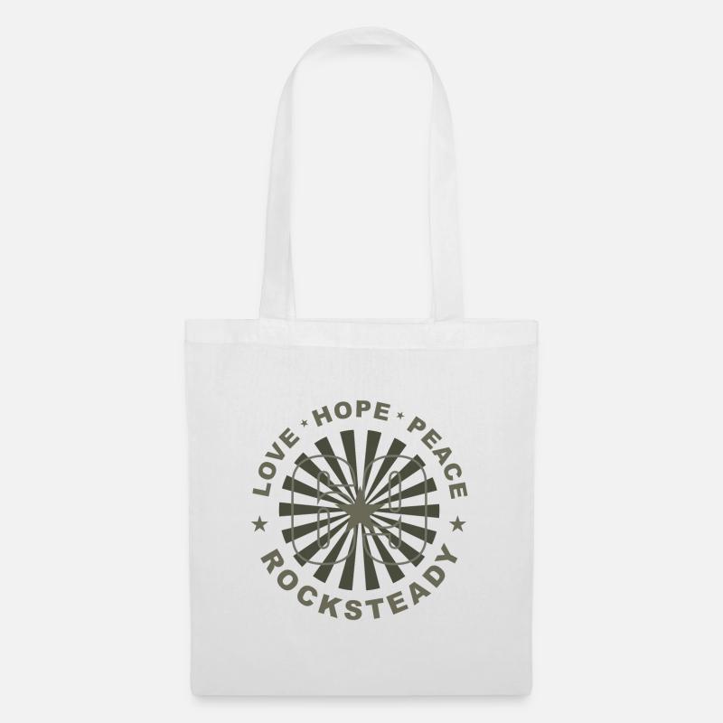 Love Hope Peace & Rocksteady 69 - Stoffbeutel - Weiß