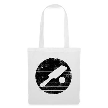 Cricket bat and ball - Tote Bag - white - Front