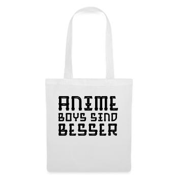Anime Manga Comic Statement Japan Animation - Stoffbeutel - Weiß - Vorne