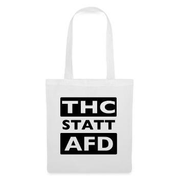 THC STATT AFD - Stoffbeutel - Weiß - Vorne