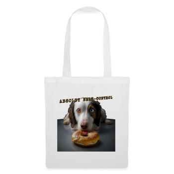 Absolut Self control dog 01 - Sac en tissu - blanc - Devant