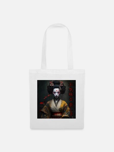Beauté terrifiante 01 - Sac en tissu - blanc