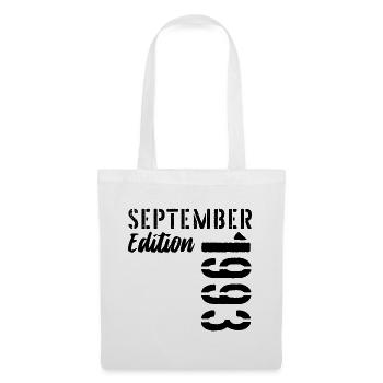 33rd birthday September 1993 - 33 years old - Tote Bag - white - Front