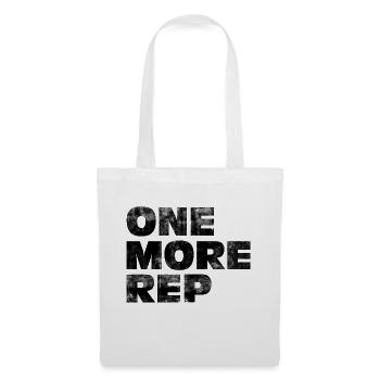One More Rep used - Stoffbeutel - Weiß - Vorne