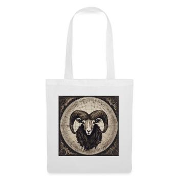Zodiac Aries - Stoffbeutel - Weiß - Vorne