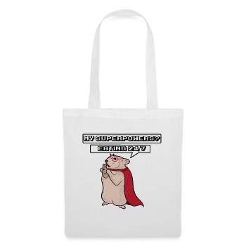 Animaux de compagnie Déclaration Rat Lap Animal Animaux - Sac en tissu - blanc - Devant