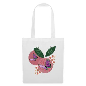 BUTTERFLY DREAMS - Sac en tissu - blanc - Devant