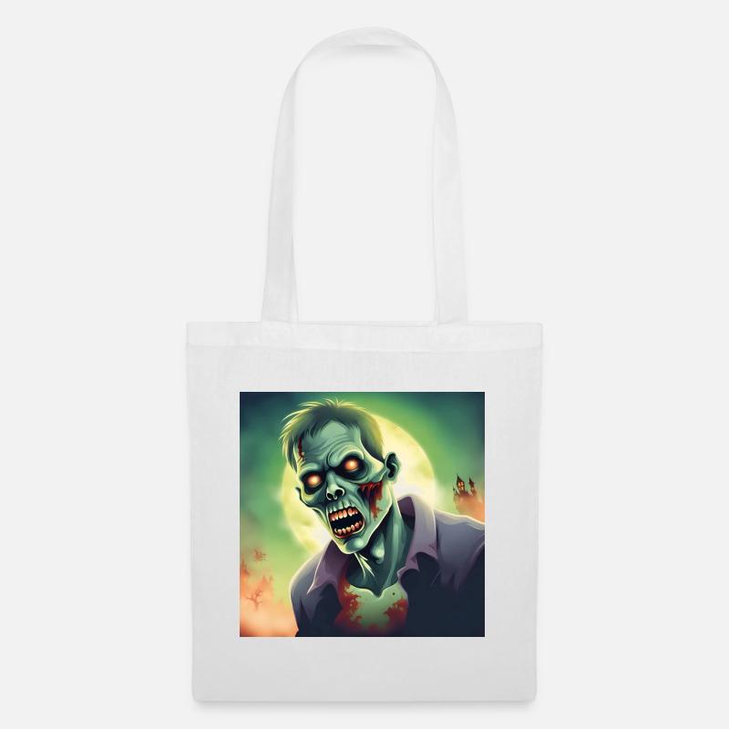 Zombie Halloween Edition 2023! Printflow. - Stoffbeutel - Weiß