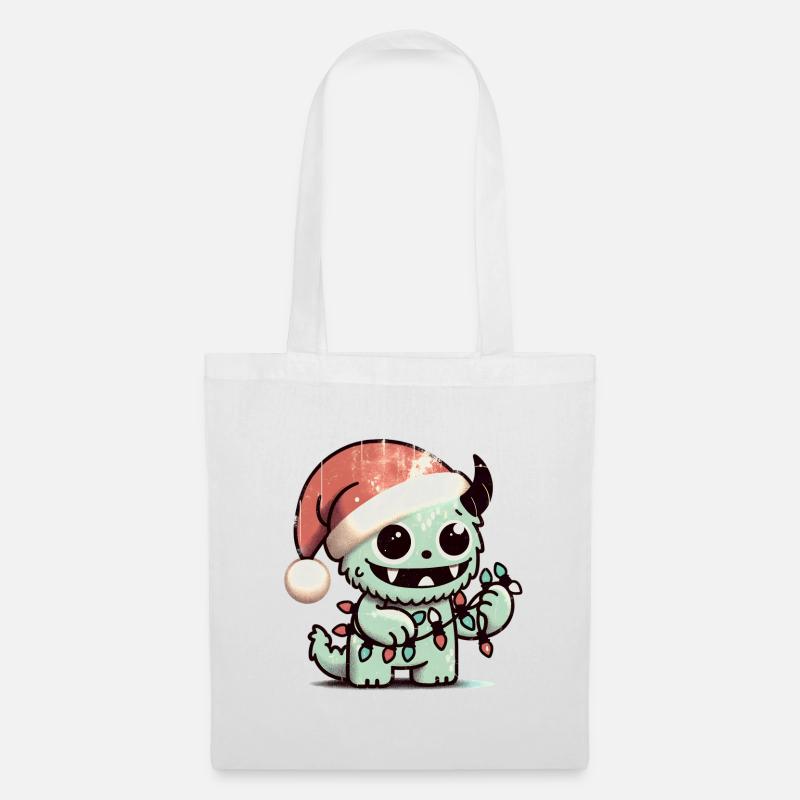 Conception de sweat à capuche de Noël |Doux câlin de Noël - Sac en tissu - blanc