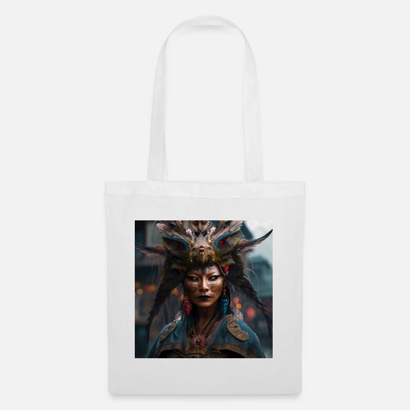 Serene Ghost - Tote Bag - white