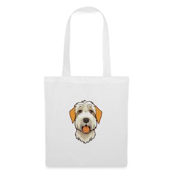 Sealyham Terrier Dog Breed Cartoon Kawaii Illustra - Tote Bag - white - Front